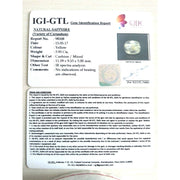 4.40 Ratti Natural yellow sapphire with Govt Lab Certificate-(4551)